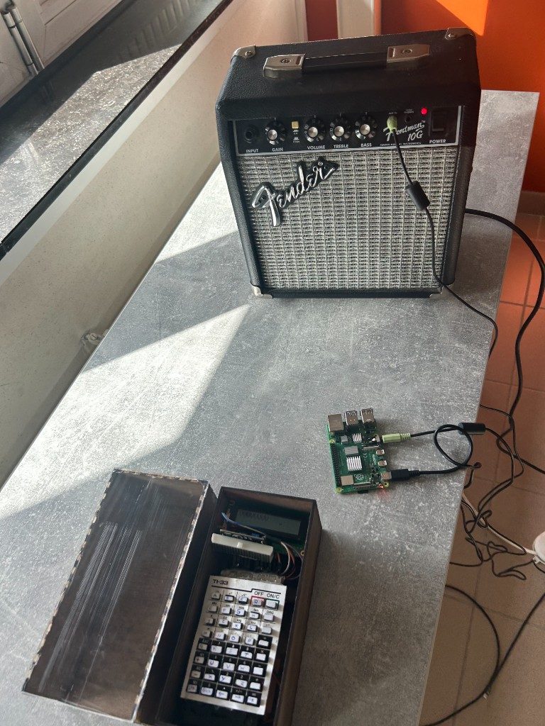 Pi + ampli Fender